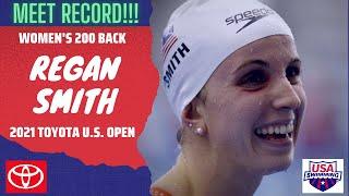 Regan Smith Blasts Meet Mark in Women’s 200M Backstroke | 2021 Toyota U.S. Open Championships