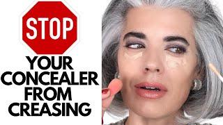 STOP YOUR CONCEALER FROM CREASING | Nikol Johnson