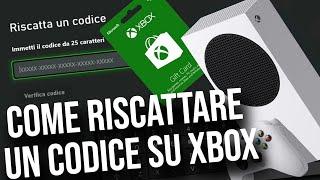 Come riscattare un codice su Xbox (2024)