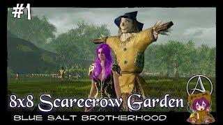 ArcheAge Unchained - 8x8 Scarecrow Garden (Blue Salt Brotherhood Questline 1)