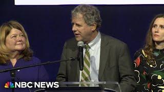 Sen. Sherrod Brown delivers concession speech after losing re-election