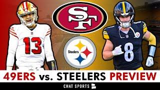 49ers vs. Steelers Week 1 Preview, Matchups To Watch, Keys To The Game, Score Prediction, 49ers News