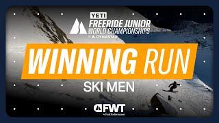 Winning Run Ski Men: Noah Peizerat – 2025 YETI Junior World Championships Kappl by Dynastar