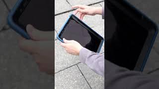 Tablet vs Velocity: The Epic Bike Dash! ‍️ #tabletcase #ipadcase