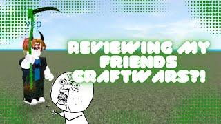 Reviewing my friends Craftwars game.. | #celestialcraftwars