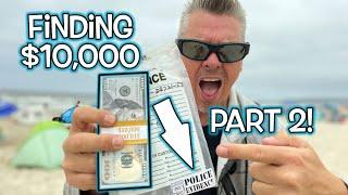 Finding $10,000 Metal Detector Prank - PART 2!