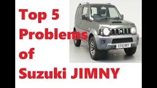 Top 5 Problems of SUZUKI JIMNY | watch before buying one