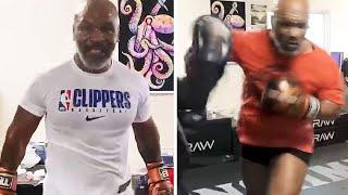 Mike Tyson Declares "I'm Back" in New Instagram Training Video