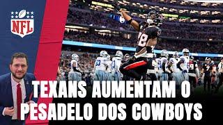 TEXANS É MAIS UM A BATER NOS COWBOYS EM ARLINGTON; GIANTS ENCERRAM ERA DE DANIEL JONES