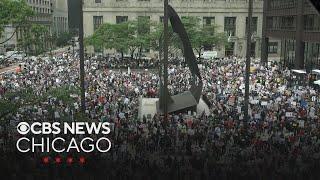 "No Kings" rally in downtown Chicago | Full Coverage