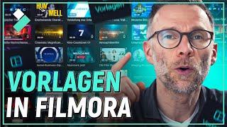 Vorlagen in Filmora | Wondershare Filmora Tutorial