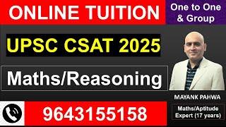 Online tutor for csat 2025|online tutor for csat|#csat2025