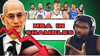 The NBA in Shambles, Ratings Down, Super Star Injuries, All Star Game Changes... |Dellski Tv