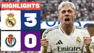 REAL MADRID 3 - 0 REAL VALLADOLID CF | HIGHLIGHTS LALIGA EA SPORTS