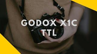 Обзор и распаковка синхронизатора GODOX X1C TTL. Включение синхронизации по второй шторке.