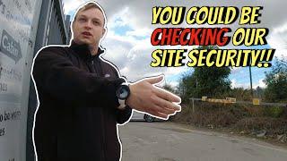 YOU COULD BE CHECKING OUR SITE SECURITY!! ️️