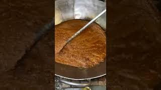 Making of Kada Prashad at Gurudwara Sri Bangla Sahib | Connaught place, Delhi | #shorts #delhifood