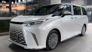 New 2024 Lexus Lm 350h AWD-Luxury Minivan 7-Seater | White Color