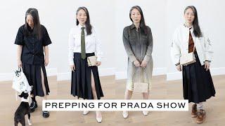 Styling Outfits for Prada Show #mfw