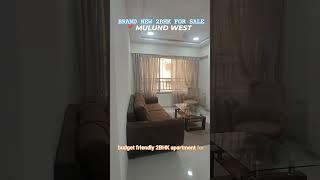 BRAND NEW 2BHK FLAT FOR SALE IN MULUND WEST AT AFFORDABLE PRICING|NEW BUILDING