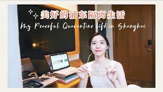 隔离生活也可以很美好|上海浦东|回国酒店条件|Vlog|Cloris应小鸡