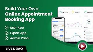 Build Your Own Appointment Booking App | Appointment Booking App Development | Live Demo | Royo Apps