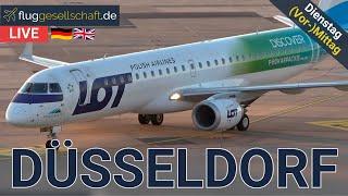  Planespotting LIVE: Düsseldorf Airport  | Dienstag 24.9.2024 Vormittag #airportlive