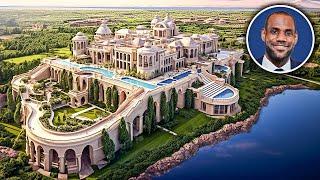 Внутри особняков Леброна Джеймса за 100 миллионов долларов