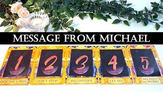 MESSAGES FROM ARCHANGEL MICHAEL Pick a card!