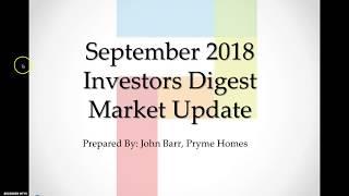 San Antonio Real Estate Market Trends September '18