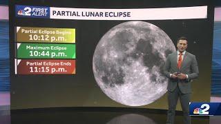 Partial lunar eclipse to happen Tuesday