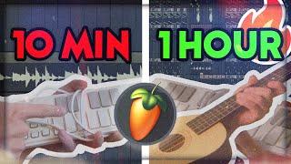 Making a HIT SONG in 10 Minutes vs 1 Hour Challenge (FL Studio 21) #2