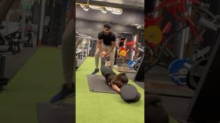 When your Trainer is Very Strict #funny #funnyshorts #comedy #comedyshorts #gym #couple #trending