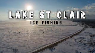 Michigan Ice Fishing St Clair | Perch, Walleye, & Panfish