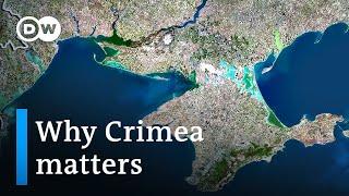 Russia shoots down Ukrainian drone over Crimea | DW News