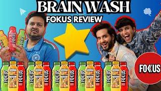 Brutally 100% Honest FOKUS Drink Review (BRAINWASH) #fukrainsaan #triggeredinsaan