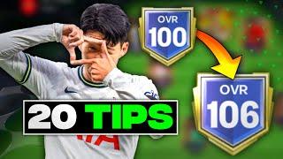 20 TiPS To MAX Your LINEUP OVERALL in EA FC Mobile 24