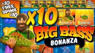 ЭТО КАК!? ДОШЕЛ ДО Х10 И НИ ОДНОЙ СЫГРОВКИ в BIG BASS BONANZA !