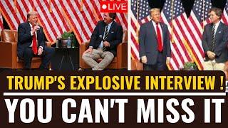 Live Trump's Explosive Interview With Tucker Carlson | Donald Trump Exclusive | US News Live Updates