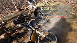 Dual Sport Ride in Clayton Oklahoma - Part 7 - Wayne's World!