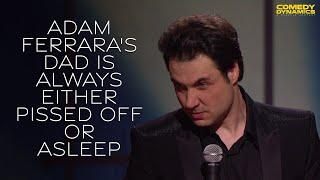 Adam Ferrara's Dad Is Either Pissed Off or Asleep