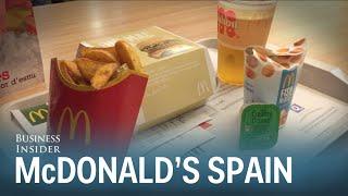 McDonald's in Spain is so much better than in America