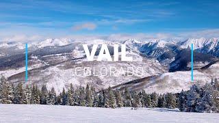 Vail Skiing, Colorado | 4K video