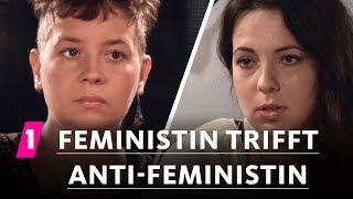 Feministin trifft Anti-Feministin | 1LIVE Ausgepackt - Folge 5: Feminismus