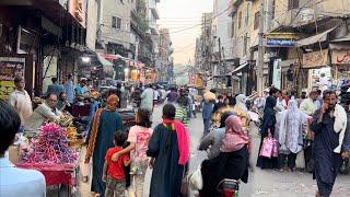 Pakistan, Lahore: 4K-Walking Tour Of Markets To Capture Food & Culture [Full HD]