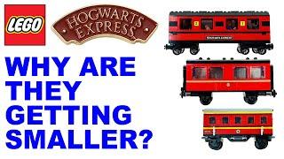 Lego Hogwarts Express Trains are getting SO small - What can I do?