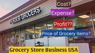 My Friend's Desi Grocery Store Business USA / Cost Expense Profit? How Much Earning? #grocerystore ?