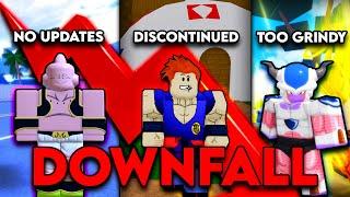 The DOWNFALL Of Roblox Dragon Ball Games...