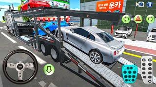 New Nissan GTR R35 Cars Transporter Truck Driving Simulator - 3D Driving Class 2025 Android gameplay