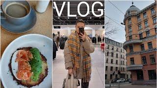 VLOG. Кафе для завтраков, новый торговый центр, магазины Hartvik, H&M, закупка продуктов